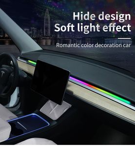 Accessory Installation: Tesla 2016-2022 Model 3 Model Y Car Interior Atmosphere Lamp LED