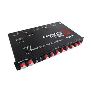 Accessory Installation: Cerwin-Vega EQ-770 7 Band Parametric Equalizer W/ Aux Input