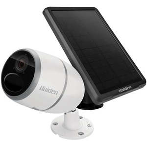 Security Radio: Uniden APPCAM SOLO 4G Kit inc Solar Panel Rechargable Battery