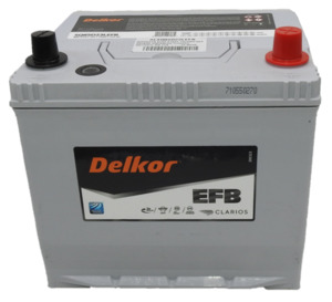 Batteries Auto Electrical: Delkor SQ85D23LEFBD 660cca  60AH HEAVY DUTY EFB Battery ISS (Start/Stop)TECHNOLOGY