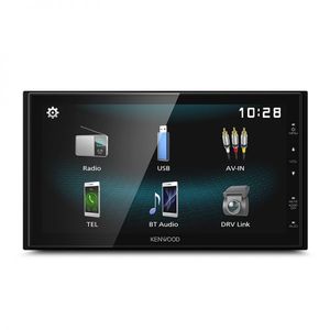 Stereo Camera: Kenwood 6.8" DMX1029BT Mirroring for Android / Bluetooth / USB Touchscreen Media Player
