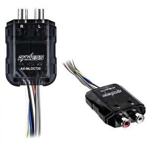 Rca Converters: Axxess AXLOCM-80 2-Channel Adjustable Line Output Converter 40W Max Per Channel