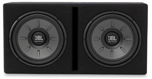 JBL Stage 1220B Ported enclosure with two 12" subwoofers