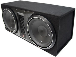 Rockford Fosgate P2-2X12 Dual Punch Series 12" Loaded Enclosure