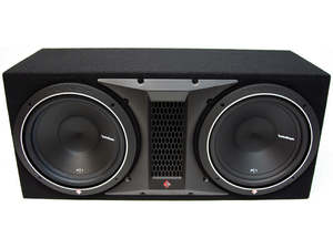 Rockford Fosgate Punch P1-2X12 Dual 12" 1000W (500W RMS) 2 ohm Ported enclosure