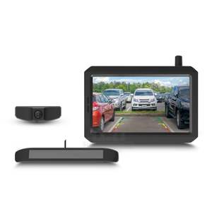Driver Safety: PARKMATE 5.0" SOLAR WIRELESS MONITOR AND CAMERA PACK - RVK-50SW