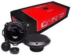 6 6 75 Inch Component: Rockford Fosgate P16-S 6" 120W (60W RMS) 2 Way Component Speakers