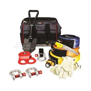 4wd Outdoor Accessory: Drivetech Premium OFF ROAD Recovery Kit 4x4 (Large) Mammoth DT-RKLGE 4WD Winch