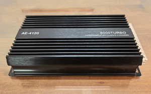 Car Audio: LER Audio AE-120.4 4-Channel Amplifier – 120W RMS x 4