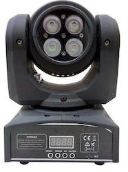 Dj Disco Lights: Mini Moving Head Wash 40w Double sided ACL101D