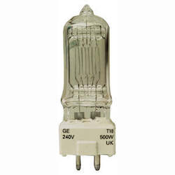Stage Lights Lamps Bulbs: LAMP T18/25 500w GY9.5 base China