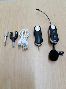 Ac Power Leads: Wireless Mic Lapel Kit PM-11u