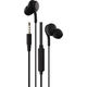 XCD Wired In-Ear with Mic Headphones (Black)