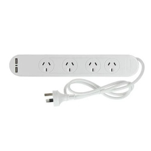 Products: Pudney 4-Way Surge Protection with 2 USB (1m)