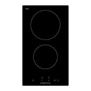 Products: Parmco 300mm Ceramic, Black, 2 Element Cooktop I Series 3