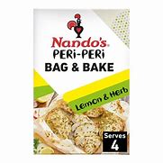 Dried Goods & Pantry Staples: Nando's Bag and Bake Lemon And Herb 20g Sachet