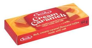 Frontpage: Wilson’s Cream Caramels 64g