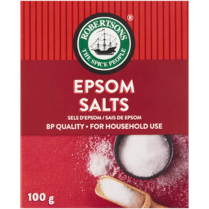 Personal Care: Robertsons Epsom Salt 100g