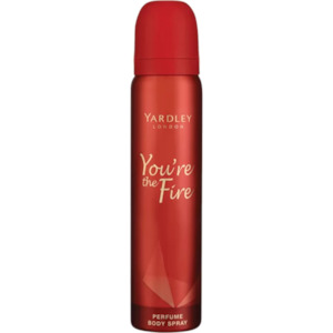 Yardley You're The Fire Perfume Body Spray 90ml