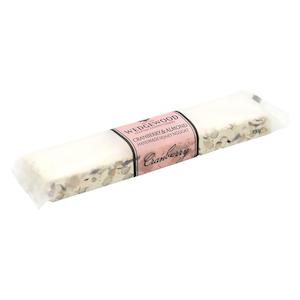 Gifts: Wedgewood Cranberry and Almond Handmade Honey Nougat 100g