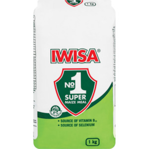 Dried Goods And Pantry Staples: Iwisa No. 1 Super Maize Meal 1kg