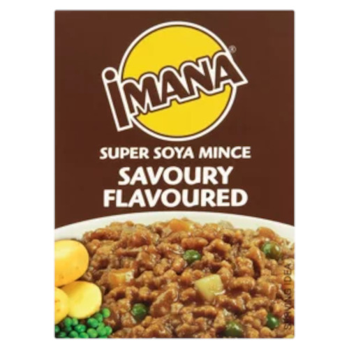 Dried Goods And Pantry Staples: Imana Super Soya Mince Savoury Flavour 100g