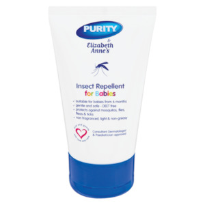Purity & Elizabeth Anne's Insect Repellent Cream For Babies 50ml