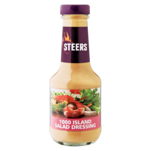 Pour Over: Steers 1000 Island Salad Dressing 375ml