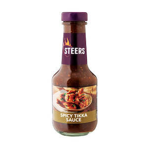 Pour Over: Steers Spicy Tikka Sauce 375ml