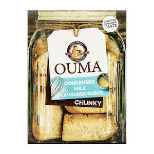 Rusks: Ouma Condensed Milk Flavoured Rusks Chunky 500g