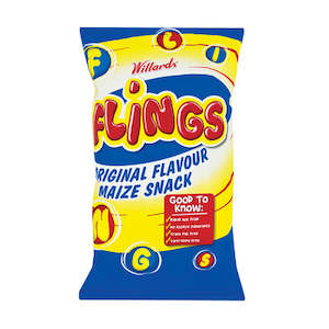 Willards Flings Original Flavour Maize Snack 150g