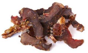 Biltong Droewors Meat: Biltong - Chutney - SLICED per 100g
