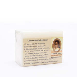 Cleaning Homecare: Ouma Hanna se Boerseep 110g