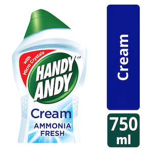 Cleaning Homecare: Handy Andy Ammonia Fresh Cleaning Cream 750ml