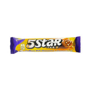 Chocolate: Cadbury 5 Star Chocolate Bar 48g