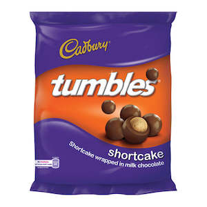 Chocolate: Cadbury Tumbles Shortcake Chocolate Balls 65g