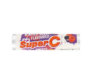 Hard Candy: Super C Mixed Berry Roll