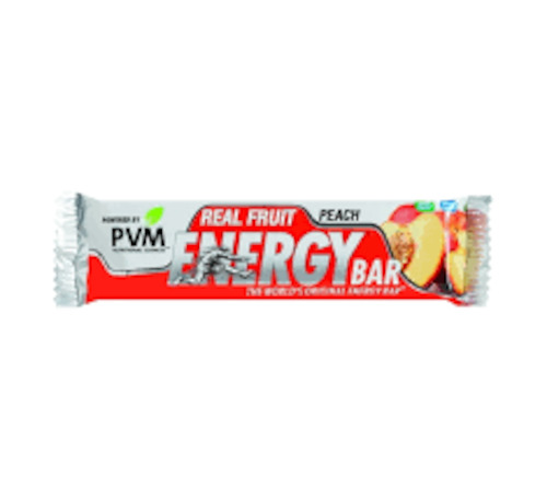PVM Energy Bar Peach 45g