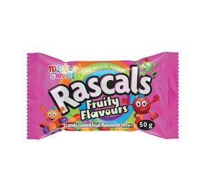 Sweets 1: Mister Sweet Rascals Fruity Flavoured Chews 50g