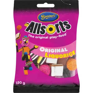 Sweets 1: Beacon Allsorts Original Liquorice 150g