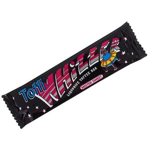 Toffee 1: Mister Sweet Toffi Whizzer Liquorice Flavoured Toffee bar 35g