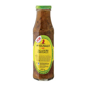 Chutney Pickles: Mrs. Balls Chutney Jalapeno 470g