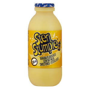 Cold Drinks 1: Steri Stumpie Banana Flavoured Low Fat Milk 350ml