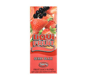 Fruit Drinks 1: Liqui Fruit Berry Blaze Fruit Juice Blend Box 200ml