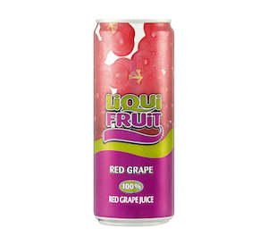 Liqui Fruit Red Grape Juice Can 300ml