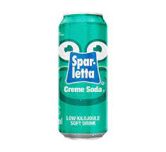 Soft Drinks 1: Sparletta Creme Soda Can 300ml