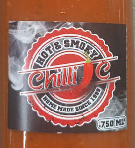 Sauces Marinades: Chilli C Hot and Smoky Sauce 750ml