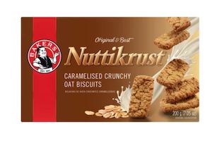 Biscuits Crackers Rusks: Bakers Nuttikrust Biscuits 200g