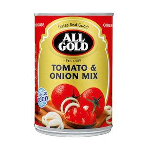 Specials: Specials - All Gold Tomato and Onion Mix 410g