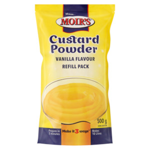 Baking 1: Moirs Custard Powder Refill Pack 500g